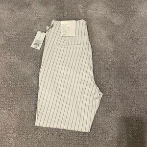 A New Day white/black pinstripe pants
